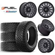 Load image into Gallery viewer, 17x9&quot; +01 MM OffSet Fuel Wheels &amp; Tires Package for Tacoma 2nd &amp; 3rd Gen