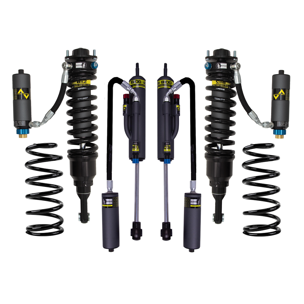 Bilstein B8 8112 DSA+ 1.3-3 inch Lexus GX470 (03-09) Lift Kit w/ Springs with remote reservoir shocks and coil springs