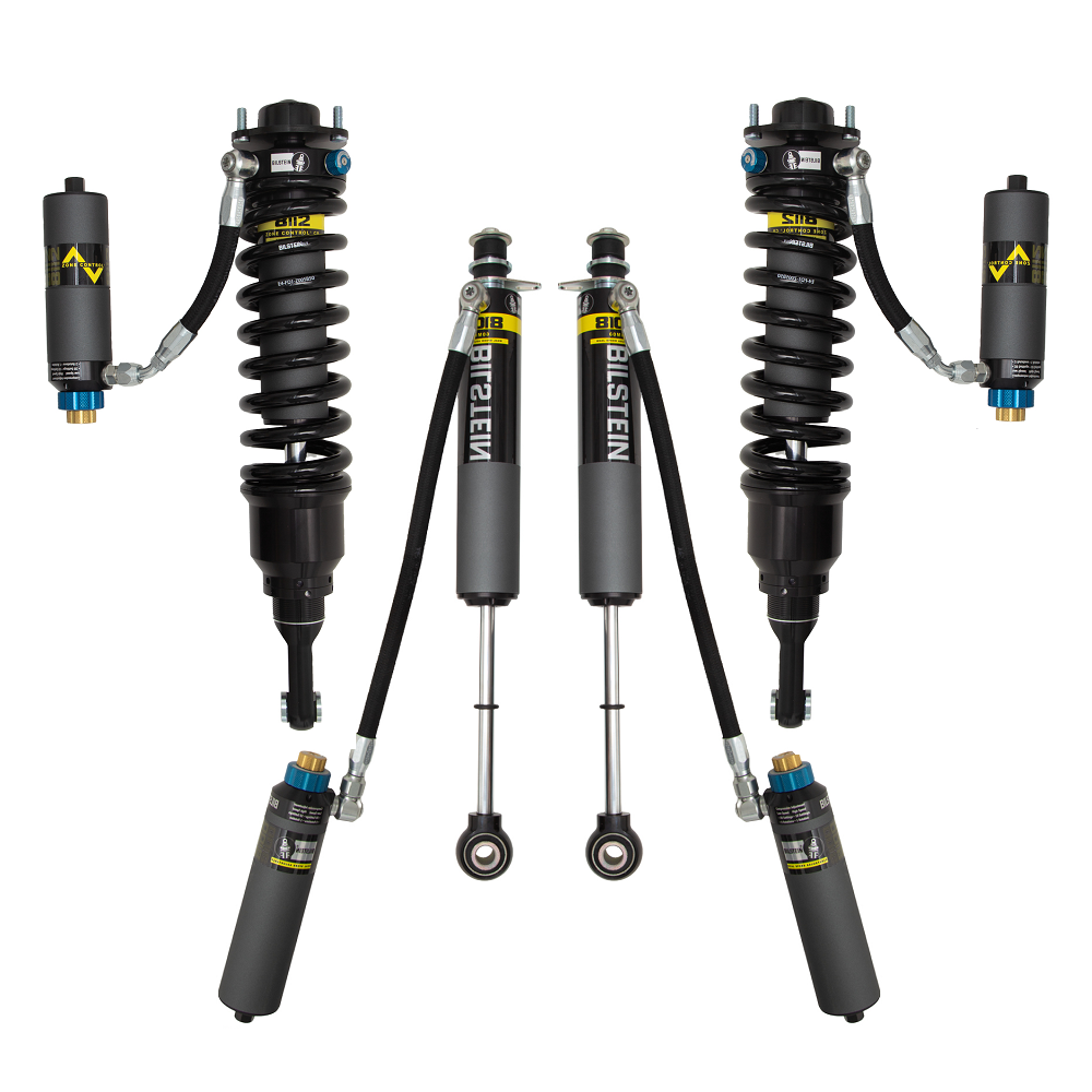 Bilstein B8 8112 DSA+ 1.3-3 inch Lexus GX470 (03-09) Lift Kit w/ Springs with adjustable remote reservoirs and shocks