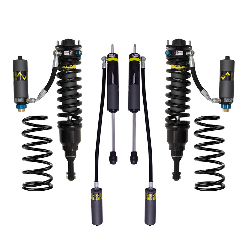Bilstein B8 8112 DSA+ 1.5-3 inch 4Runner (10-24) Lift Kit – B8 8100 Smooth Body / Standard (Up to 100 lbs) / Medium (200-400 lbs)