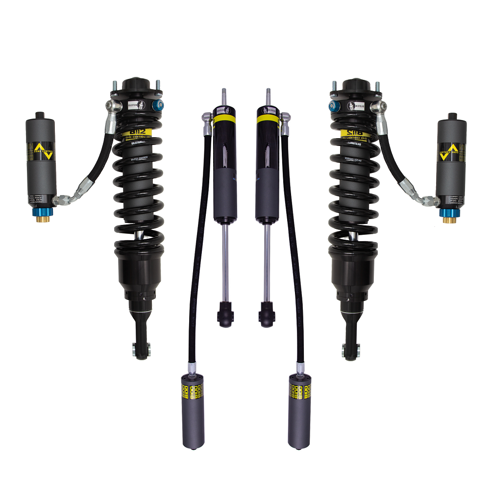 Bilstein B8 8112 DSA+ 1.3-3 inch Lexus GX470 (03-09) Lift Kit w/ Springs with remote reservoir shocks and coil springs