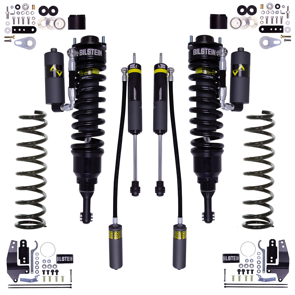 Bilstein B8 8112 1-3 inch Lexus GX470 (03-09) Lift Kit w/ Springs heavy-duty front coilover shocks and hardware set