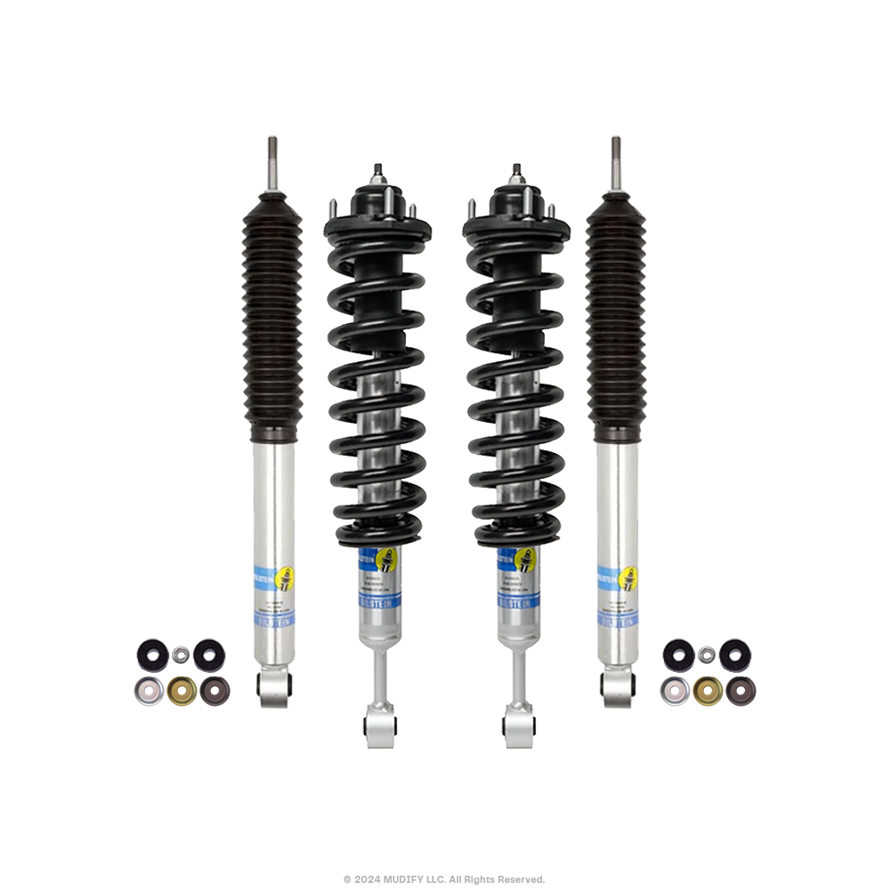 Bilstein B8 5100 2-2.5 inch Tacoma 4WD (16-23) Lift Kit w/ OME Springs with Assembled Front Shocks heavy-duty monotube suspension components