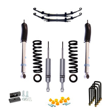 Load image into Gallery viewer, The Bilstein B8 6112/5100 0-2 inch Tacoma (16-23) Lift Kit w/ OME Leaf Springs - Front Shocks Assembly suspension upgrade is an off-road kit featuring upgraded springs for enhanced performance.