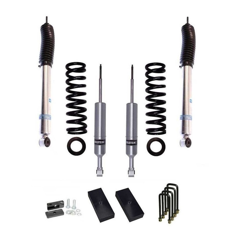 Bilstein B8 6112/5100 2 inch Tacoma (16-23) Lift Kit w/ OME Leaf Springs - Front Shocks Assembly
