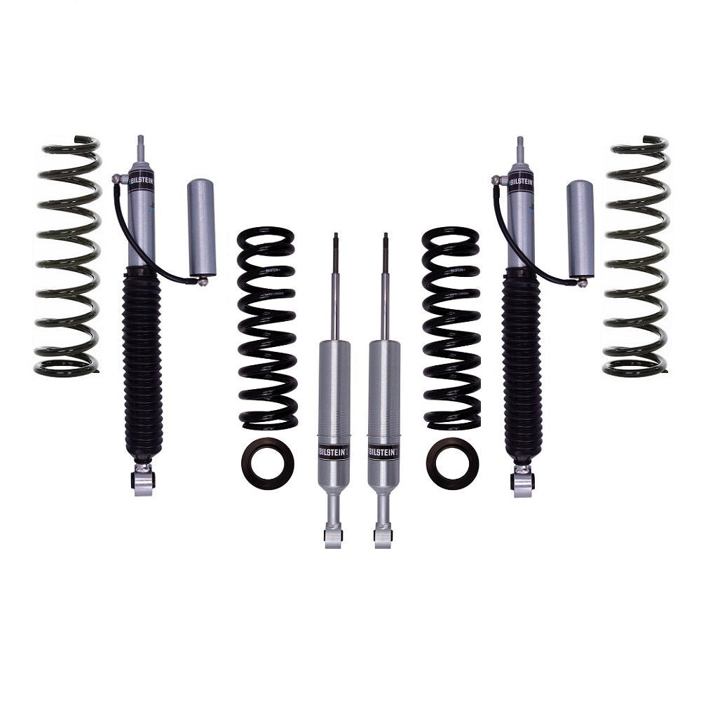 A set of Bilstein B8 6112/5160 3 inch 4Runner (03-09) Lift Kit w/ OME Springs on a white background.