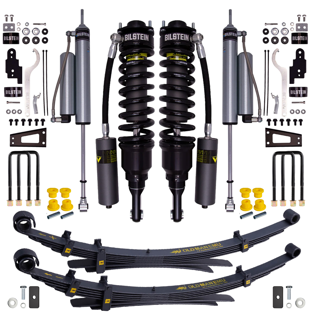Bilstein B8 8112 0.6-2.5 inch Tacoma (05-23) Lift Kit w/ OME Leaf Springs