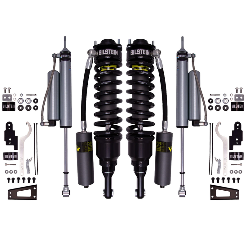 Bilstein B8 8112 0.6-2.5 inch Tacoma (05-23) Lift Kit w/ OME Leaf Springs – ZoneControl CR / B8 5160 (Remote Reservoir) / Stock - I'll use my Leaf Springs