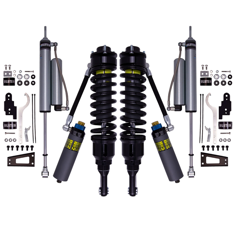 Bilstein B8 8112 0.6-2.5 inch Tacoma (05-23) Lift Kit w/ OME Leaf Springs – ZoneControl CR DSA+ / B8 5160 (Remote Reservoir) / Stock - I'll use my Leaf Springs