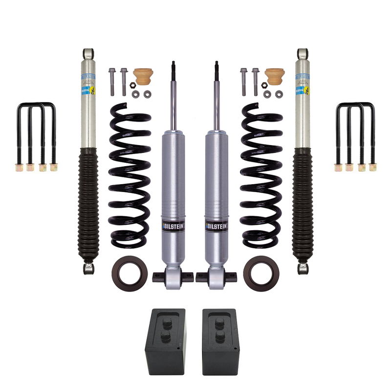 Bilstein B8 6112/5100 2.5 inch F-150 (21-24) Lift Kit – Stock (0 lbs) - Rear Block