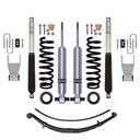 Bilstein B8 6112/5100 2.5 inch F-150 (21-24) Lift Kit with heavy-duty shocks, coil springs, leaf springs, and hardware components