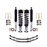Bilstein B8 6112/5100 2.5 inch F-150 (21-24) Lift Kit with Assembled Front Shocks, coil springs, leaf springs, and hardware components