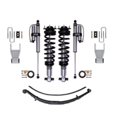 Bilstein B8 6112/5160 2.5 inch F-150 (21-24) Lift Kit with Assembled Front Shocks, coil springs, leaf springs, and hardware components