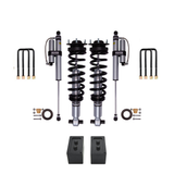Bilstein B8 6112/5160 2.5 inch F-150 (21-24) Lift Kit with Assembled Front Shocks, coil springs, U-bolts, and mounting hardware