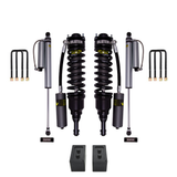 Bilstein B8 8112 0-2.5 inch F-150 (21-24) Lift Kit with heavy-duty adjustable remote reservoir coilover shocks and leveling blocks