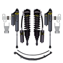 Bilstein B8 8112 0-2.5 inch F-150 (21-24) Lift Kit with heavy-duty remote reservoir coilovers, shocks, leaf springs, and hardware components