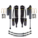 Bilstein B8 8112 0-2.5 inch F-150 (21-24) Lift Kit with adjustable remote reservoir coilover shocks and heavy-duty leaf springs