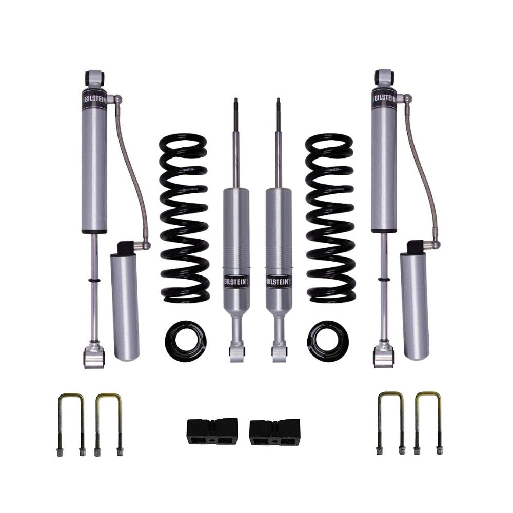 Bilstein B8 6112/5160 2 inch Frontier D41 (22-ON) Lift Kit with adjustable front shocks and heavy-duty coil springs for Nissan Frontier 2022+