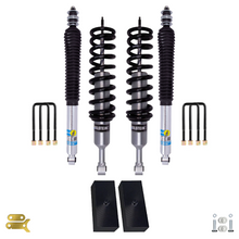 Load image into Gallery viewer, Bilstein B8 6112/5100 1.3-2.5 inch Tundra Double Cab &amp; CrewMax 4WD (07-21) Lift Kit w/ OME Leaf Springs with Assembled Front Shocks