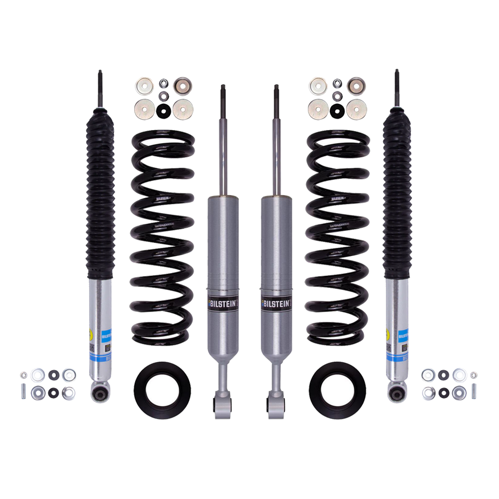 Bilstein B8 6112/5100 1.3-2.5 inch Tundra Double Cab & CrewMax 4WD (07-21) Lift Kit w/ OME Leaf Springs