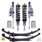 Bilstein B8 6112/5160 1.3-2.5 inch Tundra Double Cab & CrewMax 4WD (07-21) Lift Kit w/ OME Leaf Springs with Assembled Front Shocks suspension set