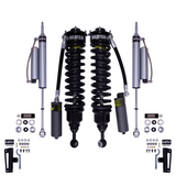 Bilstein B8 8112 2.25-3.25 inch Tundra 4WD (07-21) Lift Kit w/ OME Leaf Springs heavy-duty adjustable front coilovers and shocks