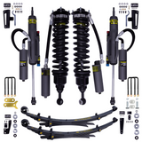 Bilstein B8 8112 2.25-3.25 inch Tundra 4WD (07-21) Lift Kit w/ OME Leaf Springs heavy-duty adjustable suspension components
