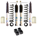 Bilstein B8 5100 1-2 inch Frontier D40 (05-21) Lift Kit w/ OME Springs featuring monotube shocks, coils, and hardware for Nissan suspension upgrade