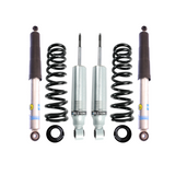 Bilstein B8 6112/5100 2 inch Frontier D40 (05-21) Lift Kit w/ OME Leaf Springs featuring heavy-duty shocks and coil springs