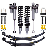 Bilstein B8 6112/5160 2 inch Frontier D40 (05-21) Lift Kit w/ OME Leaf Springs with Assembled Front Shocks heavy-duty suspension upgrade