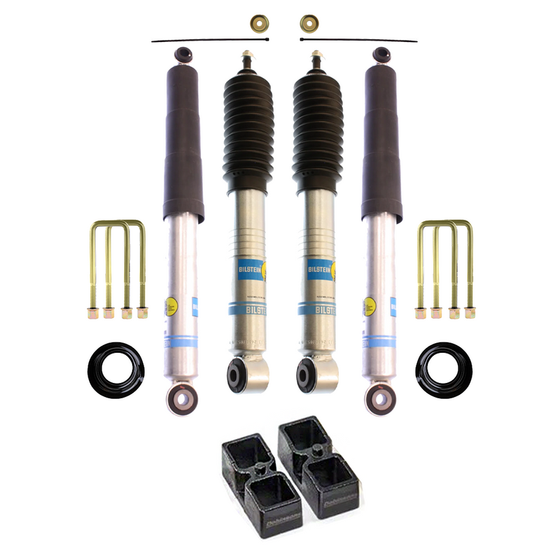 Bilstein B8 5100 0-2 inch Frontier D41 (22-ON) Lift Kit – Stock (0 lbs) - Rear Block