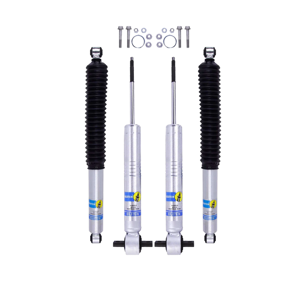 Bilstein B8 5100 0-2.5 inch Ford Ranger (19-23) Adjustable Leveling Kit with monotube shocks and mounting hardware