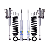 Bilstein B8 6112/5160 2.5 inch Ford Ranger (19-23) Leveling Kit with adjustable front shocks, coil springs, and rear monotube shocks