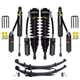 Bilstein B8 8112 0.6-2.5 inch Tacoma (05-15) Lift Kit w/ OME Leaf Springs heavy-duty suspension with adjustable shocks and leaf springs.