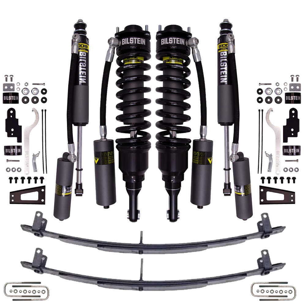 Bilstein B8 8112 0.6-2.5 inch Tacoma (05-15) Lift Kit w/ OME Leaf Springs with shocks and hardware components