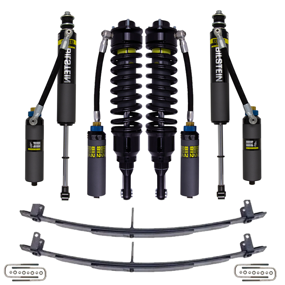 Bilstein B8 8112 DSA+ 0.9-2.6 inch Tacoma (05-15) Lift Kit w/ OME Leaf Springs heavy-duty suspension upgrade components