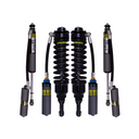 Bilstein B8 8112 DSA+ 0.9-2.6 inch Tacoma (05-15) Lift Kit w/ OME Leaf Springs includes remote reservoir shocks and coil springs.