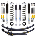 Bilstein B8 5100 2-2.5 inch Tacoma 4WD (05-15) Lift Kit w/ OME Springs heavy-duty shocks, coil springs, and leaf springs