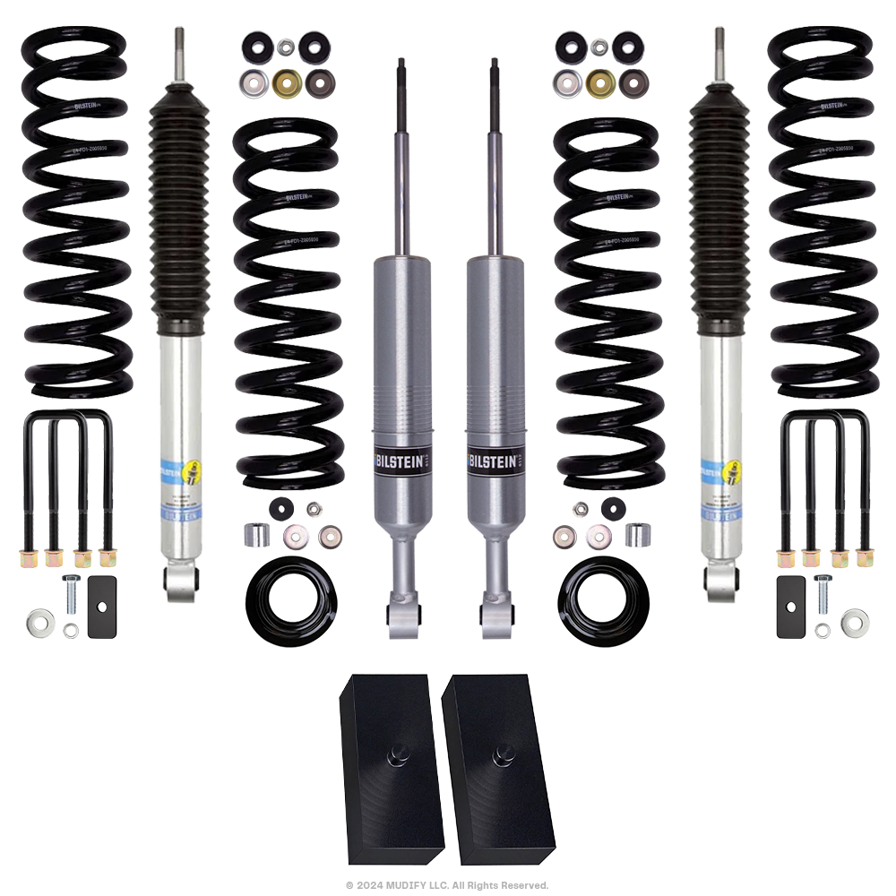 Bilstein B8 6112/5100 2-2.5 inch Tacoma (05-15) Lift Kit w/ OME Leaf Springs