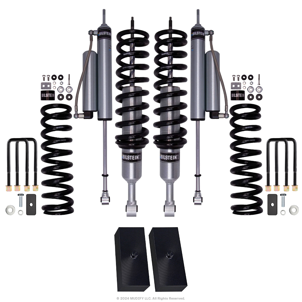 Bilstein B8 6112/5160 2-2.5 inch Tacoma (05-15) Lift Kit w/ OME Leaf Springs - Front Shocks Assembly