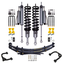 Bilstein suspension components with shocks, coil springs, leaf springs, control arms, bushings, and mounting hardware