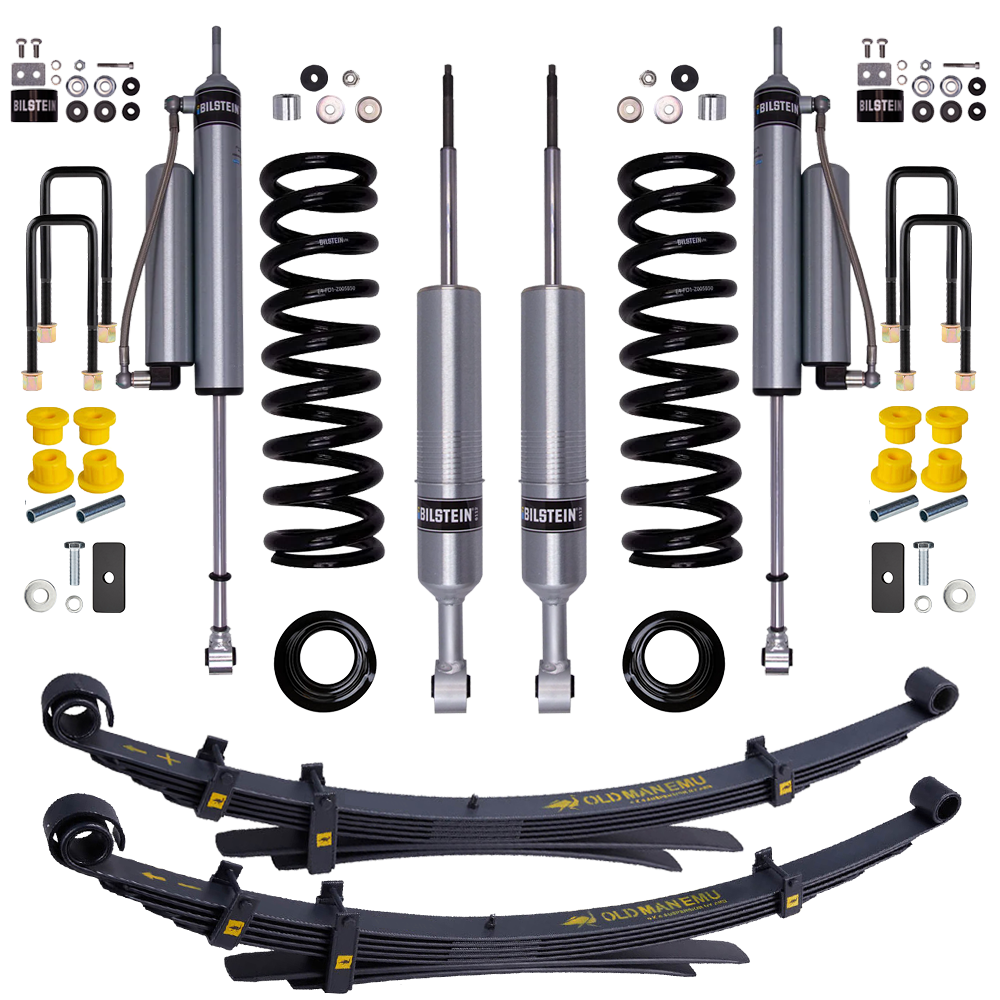 Bilstein B8 6112/5160 2-2.5 inch Tacoma 4WD (05-15) Lift Kit w/ OME Leaf Springs