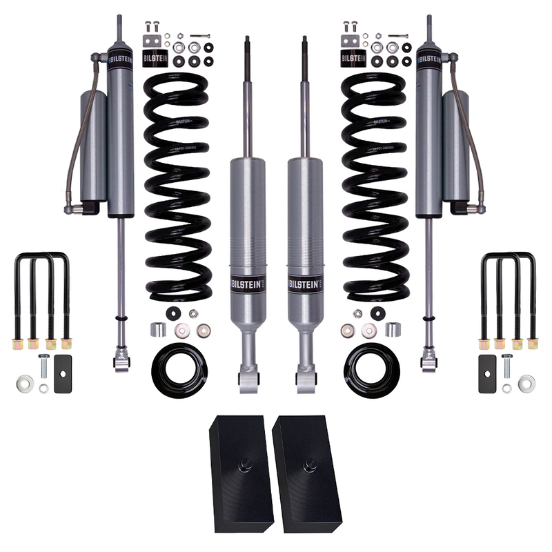 Bilstein B8 6112/5160 2-2.5 inch Tacoma 4WD (05-15) Lift Kit w/ OME Leaf Springs – 2 inches / Standard (Up to 50 lbs) / Stock (0 lbs) - Rear Block