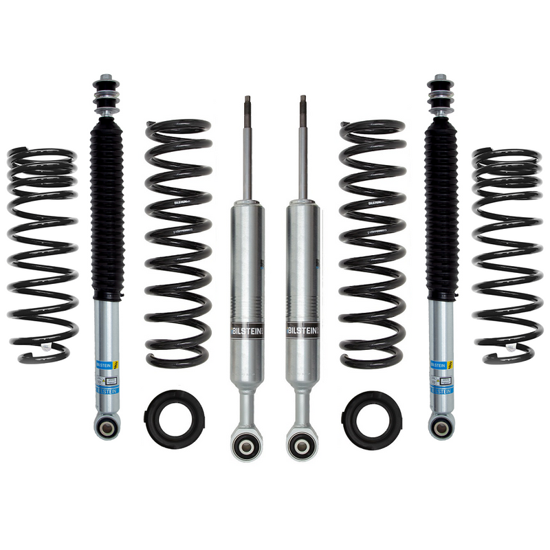 Bilstein B8 6112/5100 1-2.5 inch Tacoma (24-ON) 4WD Lift Kit w/ Springs - Gas Models – 1 inch / Standard (Up to 50 lbs) / Standard (0-50 lbs)