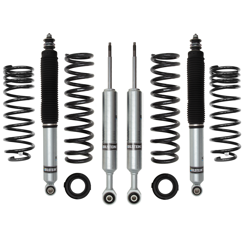 Bilstein B8 6112/6100 1.5-2.5 inch Tacoma RWD (24-ON) Lift Kit w/ Springs heavy-duty adjustable suspension components set