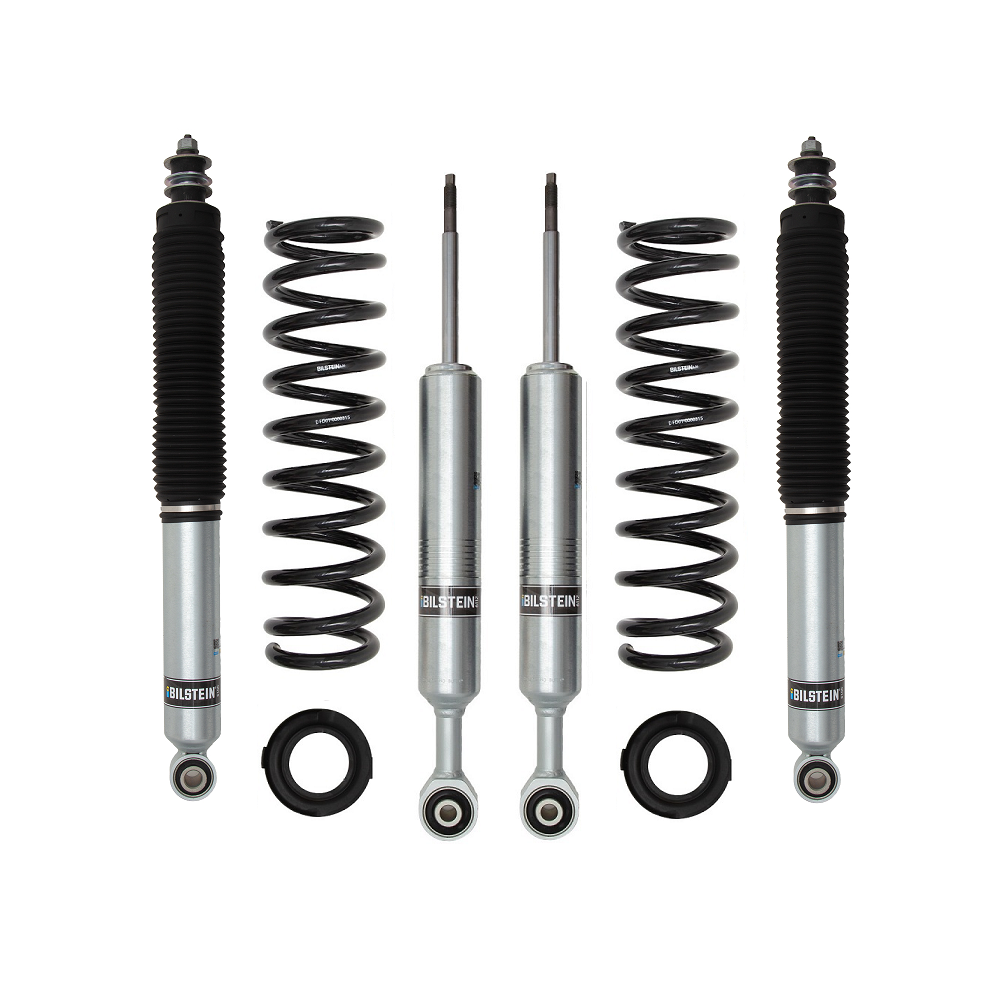 Bilstein B8 6112/6100 1.5-2.5 inch Tacoma RWD (24-ON) Lift Kit w/ Springs heavy-duty adjustable suspension components set