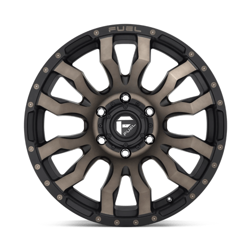 Fuel 1PC D674 Blitz - 18X9 01mm - Matte Black Double Dark Tint