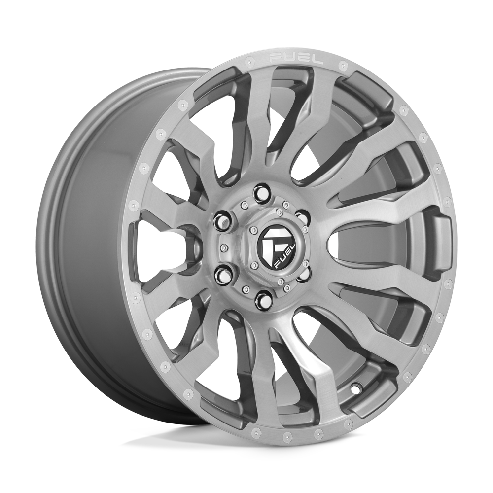 Fuel 1PC D693 Blitz - 20X9 01mm - Platinum