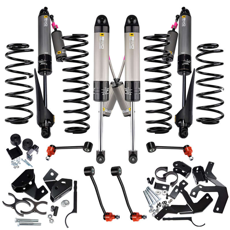 OME BP-51 2.5 inch Lift Kit for Jeep Wrangler JL Rubicon 4 Door (18-25) – Standard (Up to 50 lbs) / Standard (Up to 200 lbs)