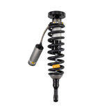 Old Man Emu BP-51 Front Right Coilover BP5190028R with remote reservoir and bypass damping for 2024-on Toyota Tacoma suspension